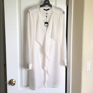 NWT! Bcbg Ruffle Tunic